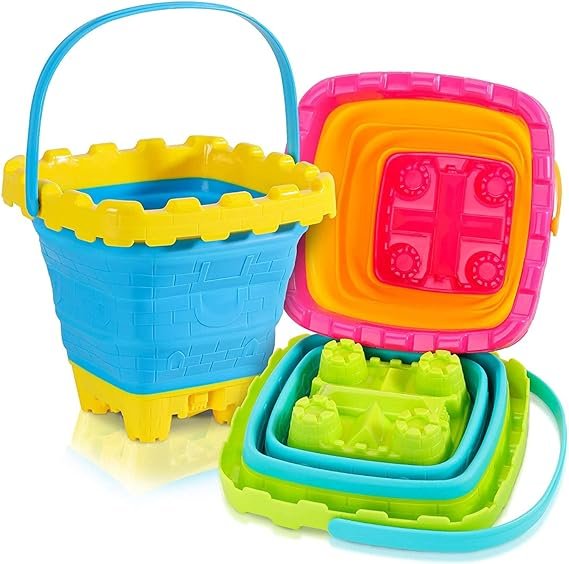 3PCS Collapsible Sand Bucket